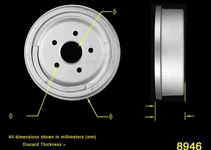 BEN-PDR0452, Bendix Brakes Brake Drums PDR0452 في الإمارات العربية المتحدة, دبي. Condition - new. Price 330 AED. Photo, seller contacts | AUTO.AE
