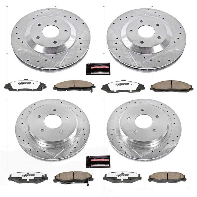 PWR-K1560-26, PowerStop Z26 Street Warrior Brake Upgrade Kits for 1997-2004 CORVETTE, 2004-2009 XLR - K1560-26 в ОАЭ, Дубай. Состояние - новое. Цена ⁦2 670 AED⁩. Фото, контакты продавца | AUTO.AE