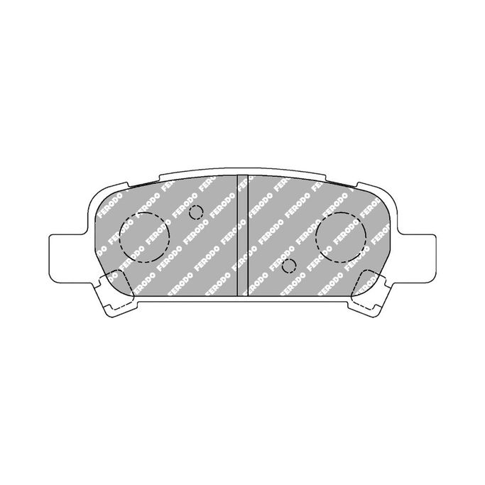 FCP1333H, FERODO FCP1333H Rear Brake Pads DS2500 for SUBARU Impreza (GC) / Legacy (BE / BH) / Outback (BL / BP) في الإمارات العربية المتحدة, دبي. Condition - new. Price ⁦940 AED⁩. Photo, seller contacts | AUTO.AE