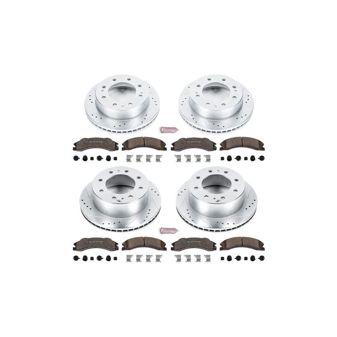 PWR-K5561-36, PowerStop Z36 Truck and Tow Brake Upgrade Kits K5561-36 в ОАЭ, Дубай. Состояние - новое. Цена ⁦4 040 AED⁩. Фото, контакты продавца | AUTO.AE