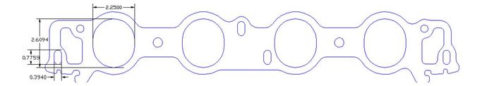 FOG-8108, Flatout Gaskets Intake Gaskets 8108 в ОАЭ, Дубай. Состояние - новое. Цена 150 AED. Фото, контакты продавца | AUTO.AE