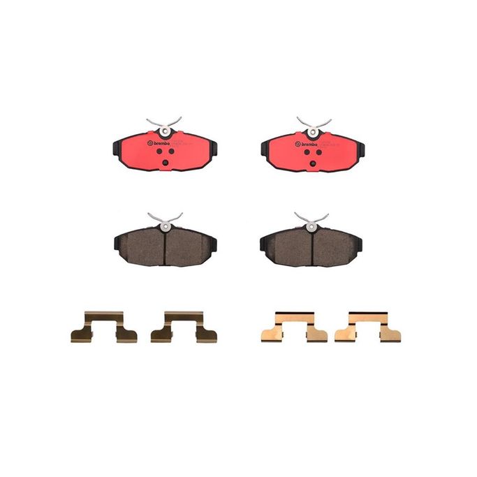BBO-P24122N, Brembo NAO Ceramic Brake Pads for 2005-2012 MUSTANG - P24122N в ОАЭ, Дубай. Состояние - новое. Цена ⁦230 AED⁩. Фото, контакты продавца | AUTO.AE
