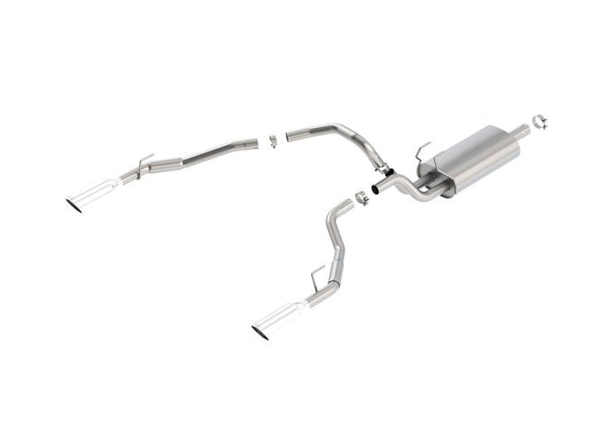 140552, BORLA 140552 Cat Back Exhaust System, Ram 1500 V8-5.7L, Ext. Cab-Standard Bed (76.3") / Crew Cab-Short Bed (67.4") "Through Bumper", Tip №36, 2009-15, sound Touring в ОАЭ, Дубай. Состояние - новое. Цена ⁦7 600 AED⁩. Фото, контакты продавца | AUTO.AE