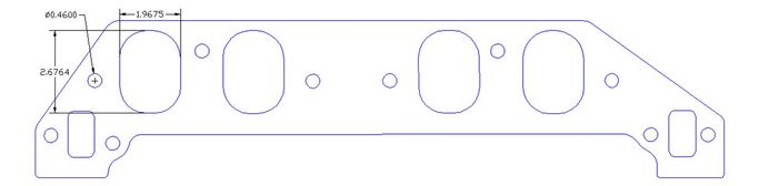 FOG-8504-2, Flatout Gaskets Intake Gaskets 8504.2 в ОАЭ, Дубай. Состояние - новое. Цена 280 AED. Фото, контакты продавца | AUTO.AE