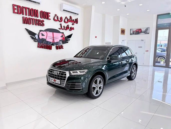 Used Audi Q5 45 TFSI II (FY), 2.0 l, 2019 in Abu Dhabi by Edition One Motors, Green color. GCC Specs | AUTO.AE