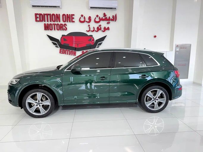 Used Audi Q5 45 TFSI II (FY), 2.0 l, 2019 in Abu Dhabi by Edition One Motors, Green color. GCC Specs | AUTO.AE