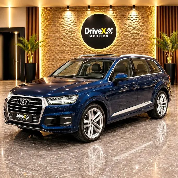 مستعملة Audi Q7 45 TFSI II (4M), 2.0 l, 2016 في في الإمارات, أبوظبي من Drive X Motors، اللون أزرق. مواصفات الخليج | AUTO.AE | إعلان #274547