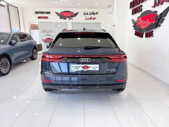 Used Audi Q8 55 TFSI I (4M) Facelift, 3.0 l, 2023 in Abu Dhabi by Edition One Motors, Blue color. GCC Specs | AUTO.AE