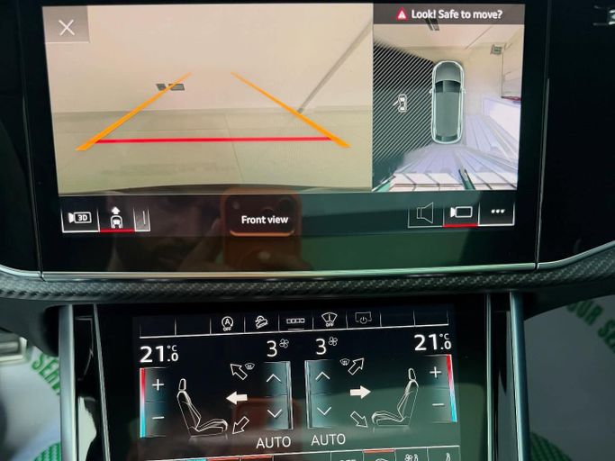 Подержанный Audi RS Q8 I, 4.0 л, 2021 в Абу-Даби от Speed Car Motors Черный цвет.  | AUTO.AE