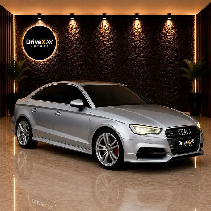مستعملة Audi S3 فيس ليفت III (8 فولت), 2.0 l, 2016 في في الإمارات, أبوظبي من Drive X Motors، اللون فضي. مواصفات الخليج | AUTO.AE | إعلان #274545