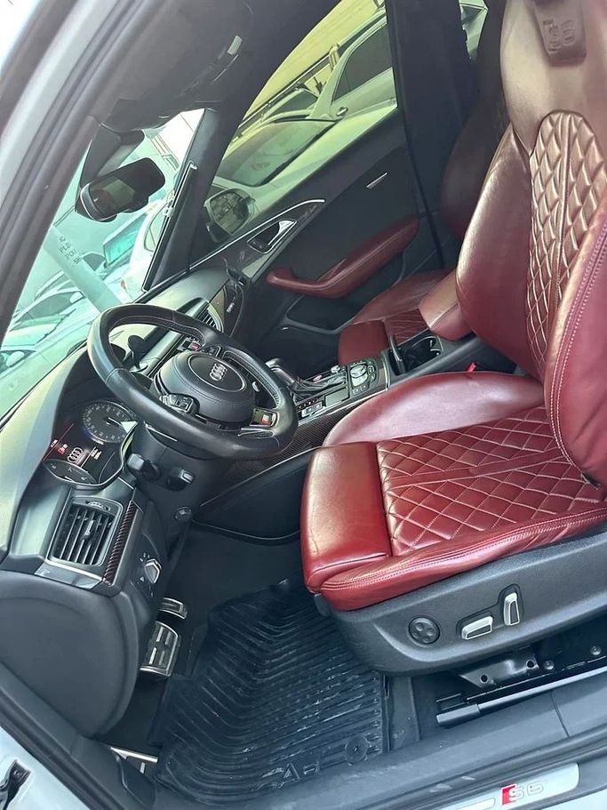 Used Audi S6 IV (C7) Facelift, 4.0 l, 2017 in Abu Dhabi by Al Asad Automobile Showroom, White color. GCC Specs | AUTO.AE