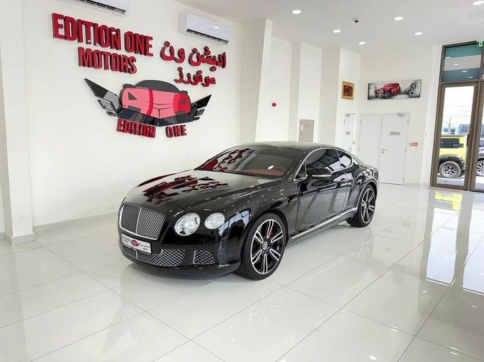 Used Bentley Continental GT Speed II, 6.0 l, 2013 in Abu Dhabi by Edition One Motors, Black color. GCC Specs | AUTO.AE