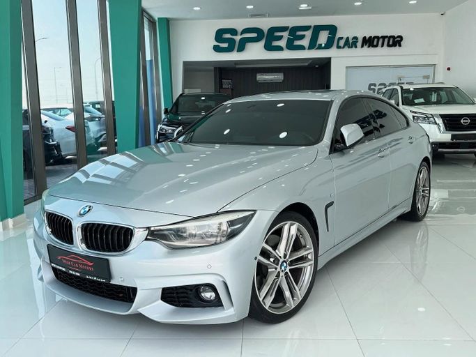 Used BMW 4 Series 430i xDrive F32/F33/F36 Facelift, 2.0 l, 2018 in Abu Dhabi by Speed Car Motors, Silver color.  | AUTO.AE