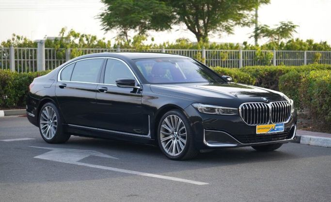 Used BMW 7 Series 730Li VI (G11/G12) Facelift, 0.1 l, 2022 in Abu Dhabi by Advantage Motors, Black color. GCC Specs | AUTO.AE