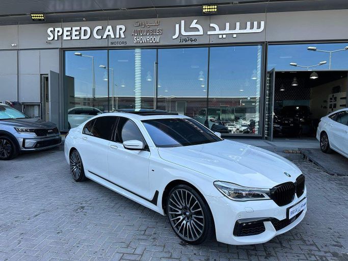 Used BMW 7 Series 750Li xDrive VI (G11/G12), 4.4 l, 2016 in Abu Dhabi by Speed Car Motors, White color. GCC Specs | AUTO.AE