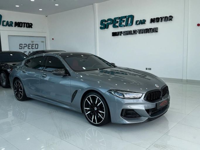 Used BMW 8 Series M850i xDrive II (G14/G15/G16) Facelift, 4.4 l, 2023 in Abu Dhabi by Speed Car Motors, Grey color.  | AUTO.AE