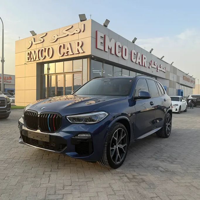 Подержанный BMW X5 40i xDrive IV (G05/G18), 3.0 л, 2019 в ОАЭ, Абу-Даби от Emco car Синий цвет. GCC | AUTO.AE | Объявление #277293