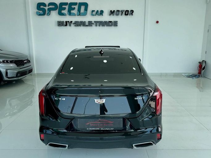 Подержанный Cadillac CT4 I, 2.0 л, 2022 в Абу-Даби от Speed Car Motors Черный цвет. GCC | AUTO.AE