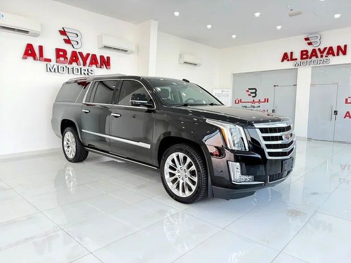 Used Cadillac Escalade IV, 6.2 l, 2020 in Abu Dhabi by Al Bayan Motors, Black color. GCC Specs | AUTO.AE