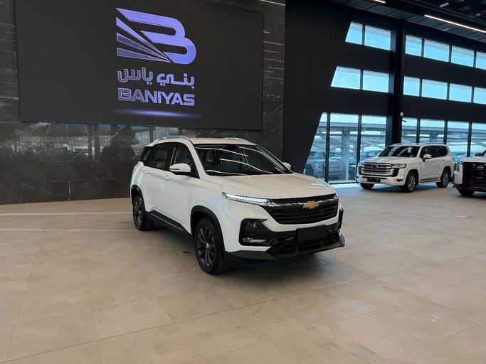 New Chevrolet Captiva II, 1.5 l, 2026 in Abu Dhabi by Baniyas Cars Abu Dhabi, White color. GCC Specs | AUTO.AE