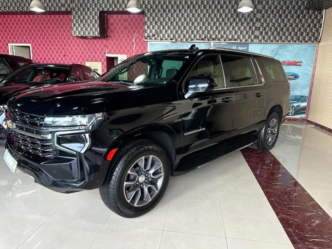 Used Chevrolet Suburban XII, 5.3 l, 2022 in Abu Dhabi by Speed Car Motors, Black color. GCC Specs | AUTO.AE