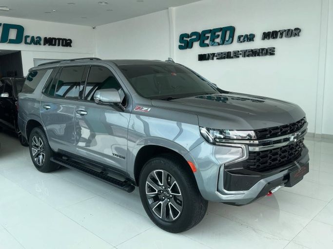 Used Chevrolet Tahoe V, 6.2 l, 2022 in Abu Dhabi by Speed Car Motors, Grey color.  | AUTO.AE