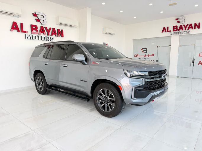 Used ⁦Chevrolet Tahoe V (T1XX), 5.3 l, 2021⁩ in UAE, Abu Dhabi by Al Bayan Motors, Grey color. GCC Specs | AUTO.AE | Listing #288685