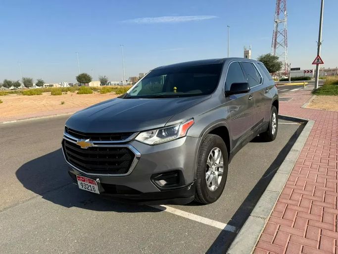 مستعملة Chevrolet Traverse ثانياً, 3.6 l, 2019 في في الإمارات, أبوظبي من Drive X Motors، اللون رمادي. مواصفات الخليج | AUTO.AE | إعلان #274521