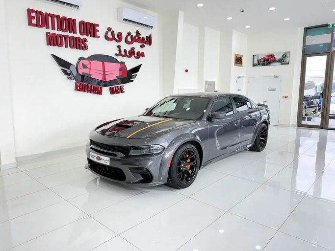 Used Dodge Charger SRT VII (LD) Facelift, 6.4 l, 2022 in Abu Dhabi by Edition One Motors, Grey color. American Specs | AUTO.AE
