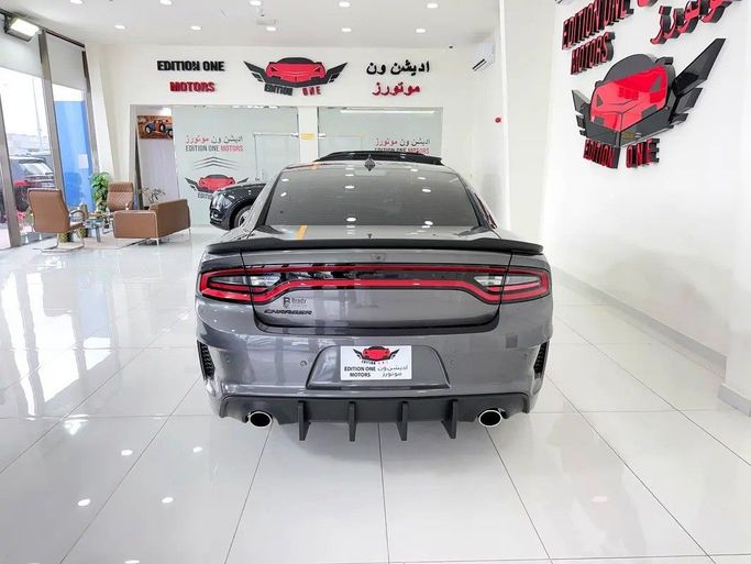 Used Dodge Charger SRT VII (LD) Facelift, 6.4 l, 2022 in Abu Dhabi by Edition One Motors, Grey color. American Specs | AUTO.AE