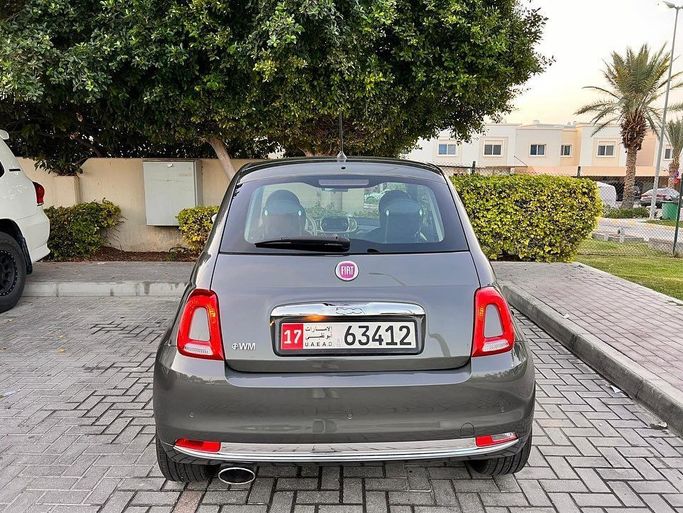 Used Fiat 500 II Facelift, 1.4 l, 2017 in Abu Dhabi by Al Fajr Automobile showroom, Grey color. GCC Specs | AUTO.AE