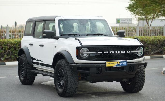 Used Ford Bronco VI, 2.7 l, 2022 in Abu Dhabi by Advantage Motors, White color. GCC Specs | AUTO.AE
