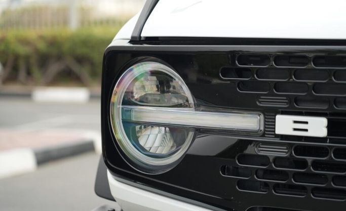 Used Ford Bronco VI, 2.7 l, 2022 in Abu Dhabi by Advantage Motors, White color. GCC Specs | AUTO.AE