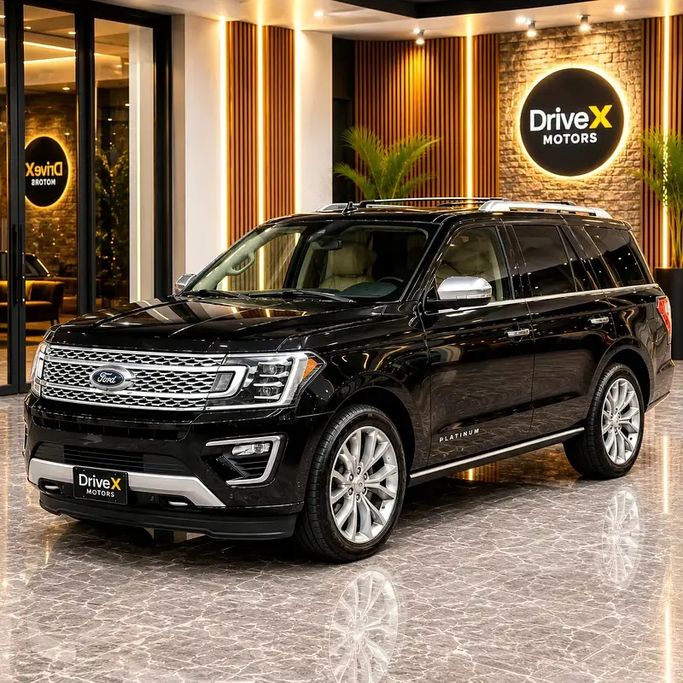 مستعملة Ford Expedition رابعاً, 3.5 l, 2019 في في الإمارات, أبوظبي من Drive X Motors، اللون أسود. مواصفات الخليج | AUTO.AE | إعلان #274519