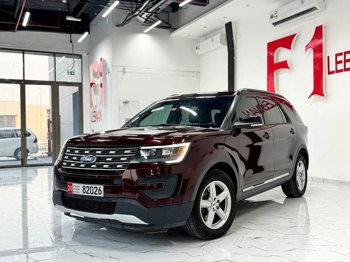 Used Ford Explorer V Facelift, 3.5 l, 2018 in Abu Dhabi by F1 Lebanon vehicle Trading, Burgundy color. American Specs | AUTO.AE