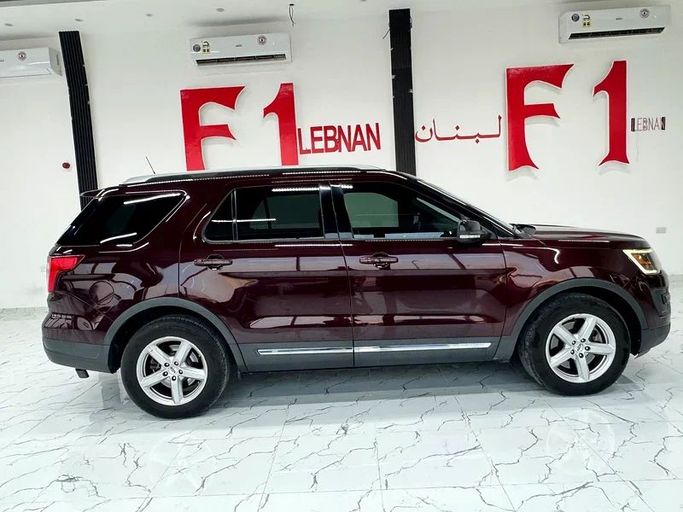 Used Ford Explorer V Facelift, 3.5 l, 2018 in Abu Dhabi by F1 Lebanon vehicle Trading, Burgundy color. American Specs | AUTO.AE