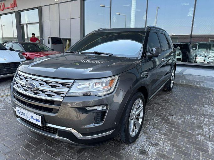 Used Ford Explorer V Facelift, 3.5 l, 2018 in Abu Dhabi by Speed Car Motors, Grey color.  | AUTO.AE