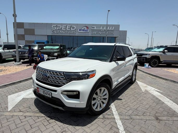 Подержанный Ford Explorer VI, 2.3 л, 2020 в Абу-Даби от Speed Car Motors Белый цвет. Корейская | AUTO.AE | Объявление #258099