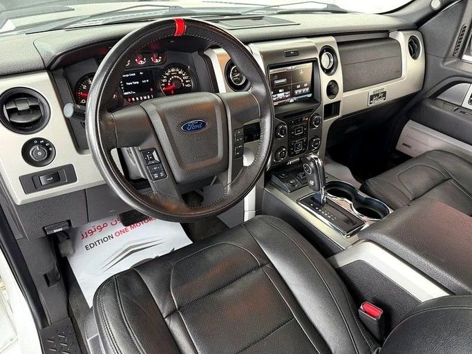 Used Ford F-150 Shelby Extreme XIII, 5 l, 2014 in Abu Dhabi by Edition One Motors, White color. American Specs | AUTO.AE