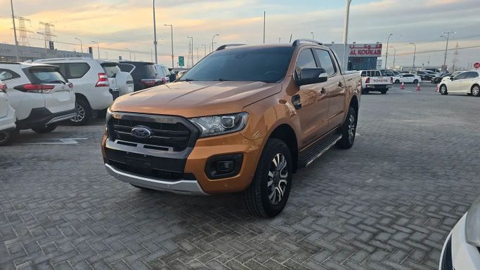 Подержанный Ford Ranger T6 Рестайлинг 2, 2.3 л, 2022 в ОАЭ, Абу-Даби от Bin Faraj Automobile Showroom Оранжевый цвет. GCC | AUTO.AE | Объявление #275543