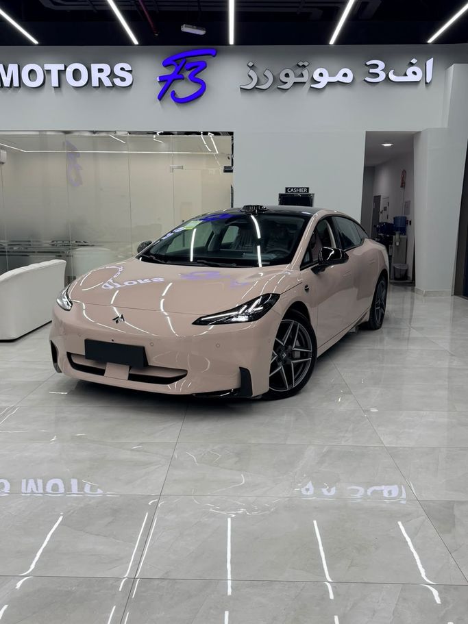 New GAC Aion Hyper GT, 2024 in UAE, Abu Dhabi by F3 Motors, Pink color. Chinese Specs | AUTO.AE | Listing #282722