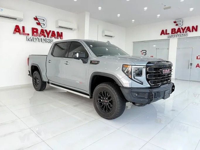 Used GMC Sierra IV Facelift, 6.2 l, 2023 in Abu Dhabi by Al Bayan Motors, Grey color. GCC Specs | AUTO.AE