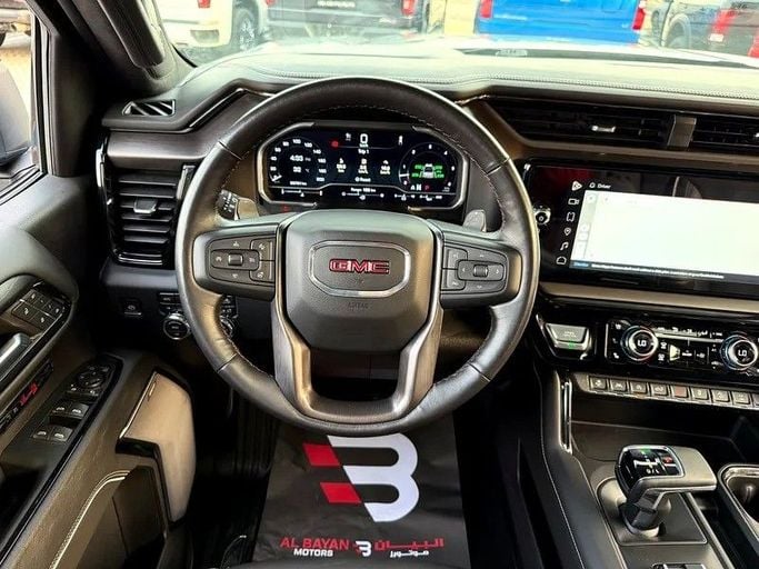 Used GMC Sierra IV Facelift, 6.2 l, 2023 in Abu Dhabi by Al Bayan Motors, Grey color. GCC Specs | AUTO.AE