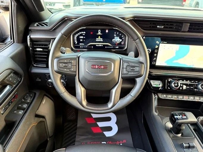 Used GMC Sierra IV Facelift, 6.2 l, 2023 in Abu Dhabi by Al Bayan Motors, Grey color. GCC Specs | AUTO.AE