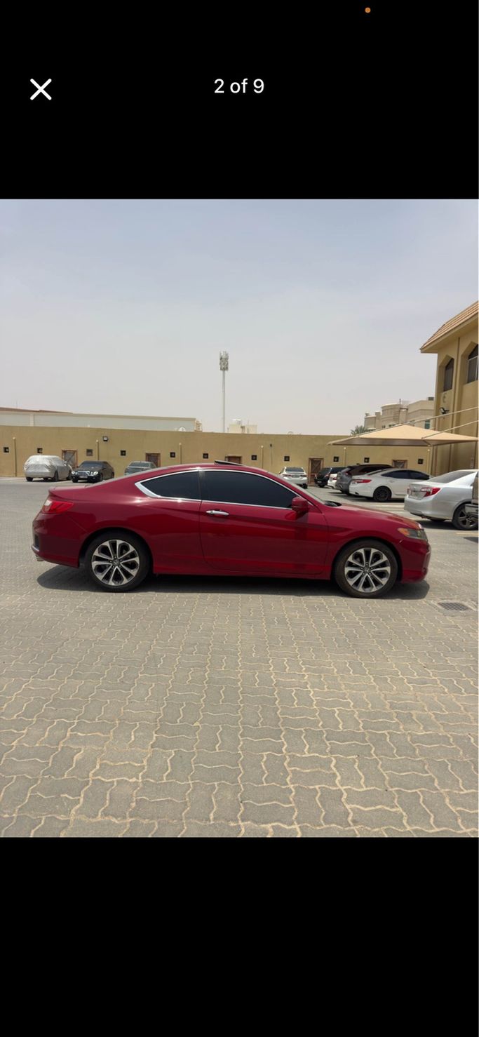 مستعملة Honda Accord فيس ليفت التاسع, 3.5 l, 2015 في في الإمارات, أبوظبي، اللون أحمر. مواصفات الخليج | AUTO.AE | إعلان #274574