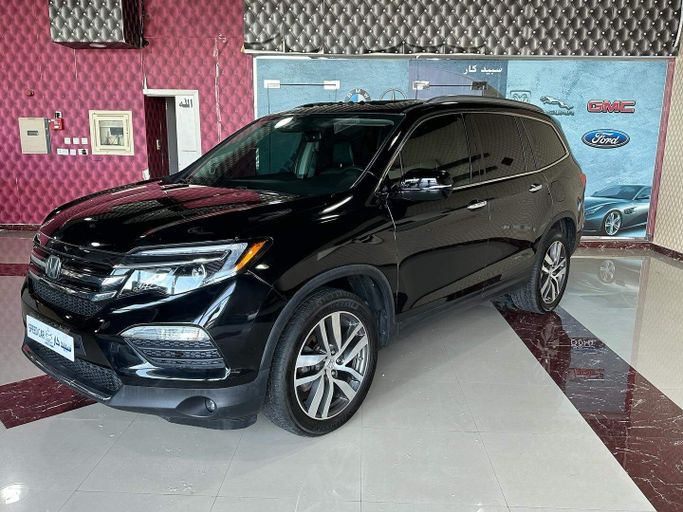 Used Honda Pilot III, 3.5 l, 2017 in Abu Dhabi by Speed Car Motors, Black color.  | AUTO.AE