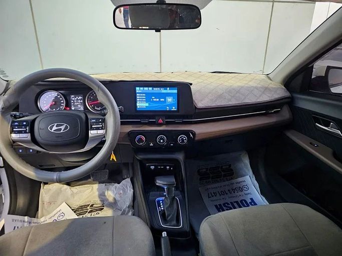 Used Hyundai Accent VI (BN7), 1.5 l, 2024 in Abu Dhabi by Al Asad Automobile Showroom, White color. GCC Specs | AUTO.AE