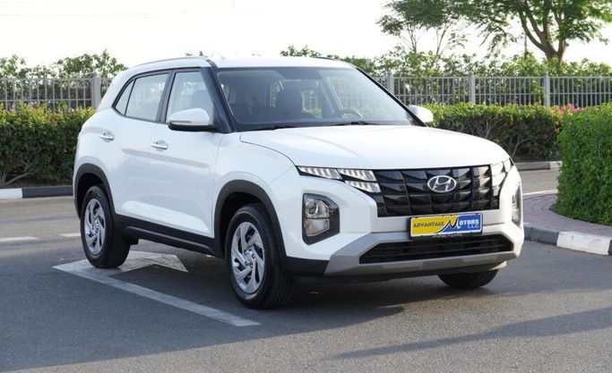 Подержанный Hyundai Creta II, 1.5 л, 2023 в Абу-Даби от Advantage Motors Белый цвет. GCC | AUTO.AE
