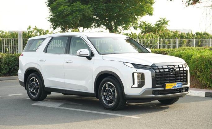 Подержанный Hyundai Palisade I Рестайлинг, 3.8 л, 2023 в Абу-Даби от Advantage Motors Белый цвет. GCC | AUTO.AE