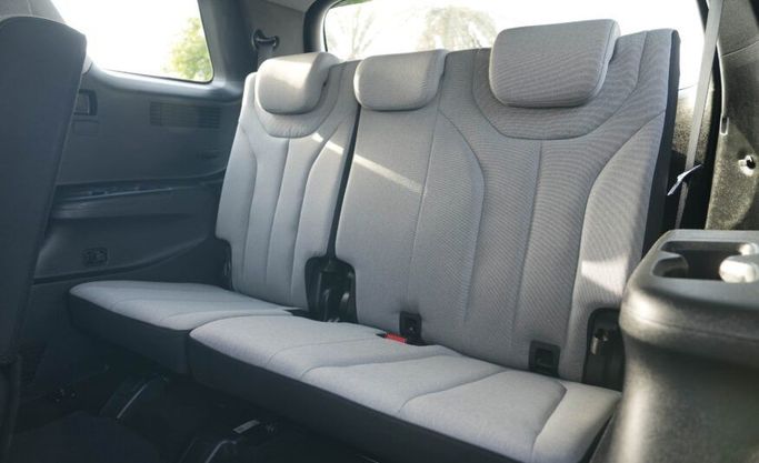 Подержанный Hyundai Palisade I Рестайлинг, 3.8 л, 2023 в Абу-Даби от Advantage Motors Белый цвет. GCC | AUTO.AE